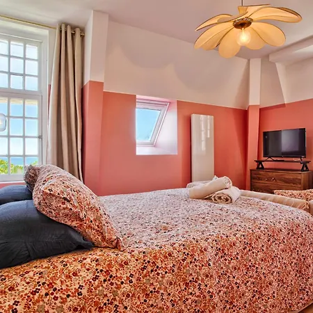 Studio Douillet Vue Mer Avec Parking Dans Villa Belle Epoque A Houlgate