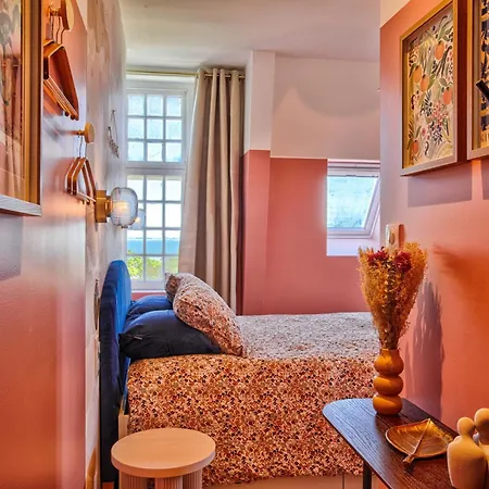 Apartmán Studio Douillet Vue Mer Avec Parking Dans Villa Belle Epoque A Houlgate Houlgate
